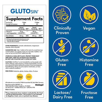 GLUTOsin Gluten Neutralizing Enzyme